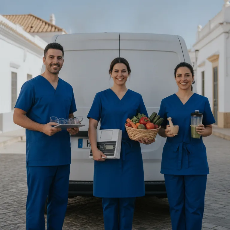 Dietista equipo en Pueblo Nuevo